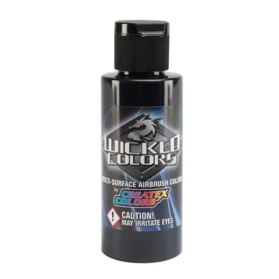 Createx™ Wicked Colors™ Airbrush Detail Color, 2oz. W072 Smoke Black {1}