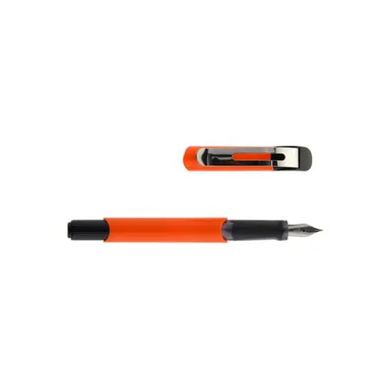 Manuscript Curve Orange Fountain Pen {3}