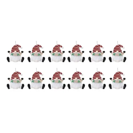 12ct. Wood Gnome Ornaments {1}