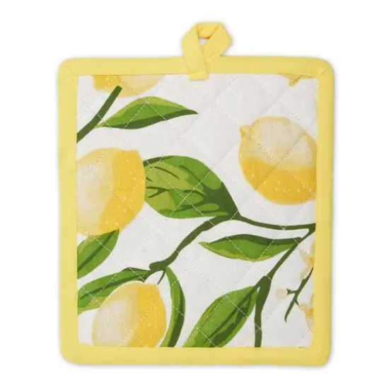 Lemon Bliss Print Potholder Set {3}