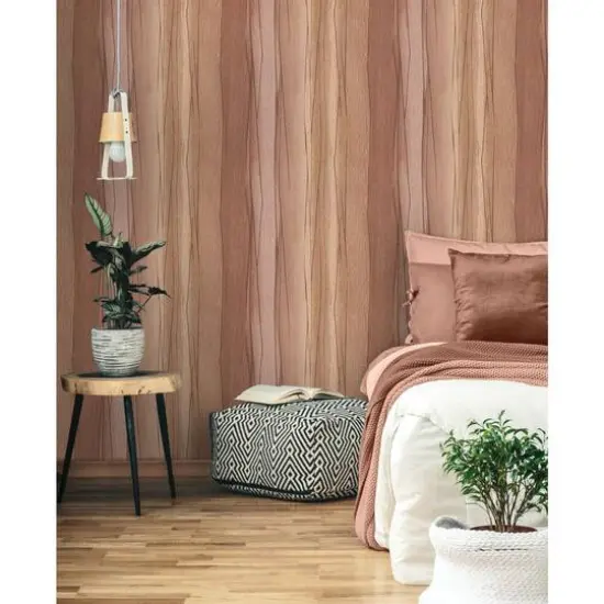 RoomMates Making Waves Peel & Stick Wallpaper Red/Orange {4}