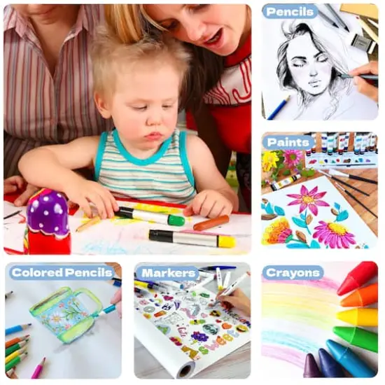 ArtSkills&reg; 50ft. x 17" White Banner Roll {4}