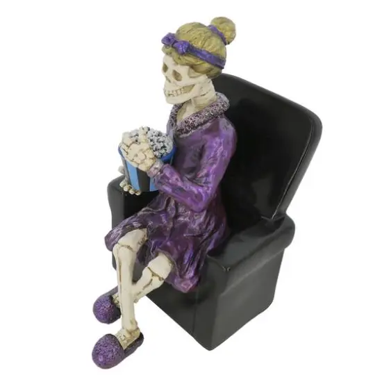 7" Skeleton at a Movie with Popcorn Tabletop D&eacute;cor by Ashland&reg; {5}