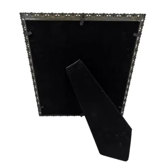 Expressions&trade; 8" x 10" Pewter Ornate Jeweled Frame by Studio D&eacute;cor&reg; {4}