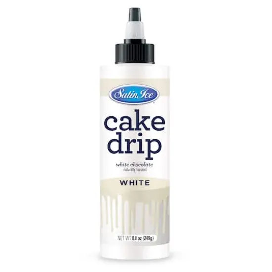 Satin Ice&reg; White Chocolate Cake Drip {1}