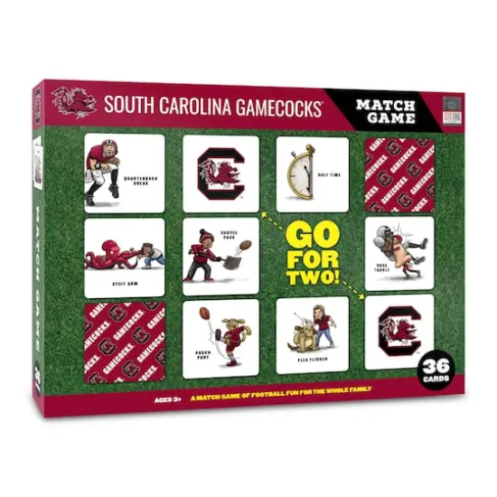 College Team Licensed Memory Match Game S Carolina Gamecocks {1}