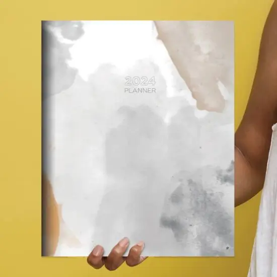 2024 Fade to Gray Large Monthly Planner {7}