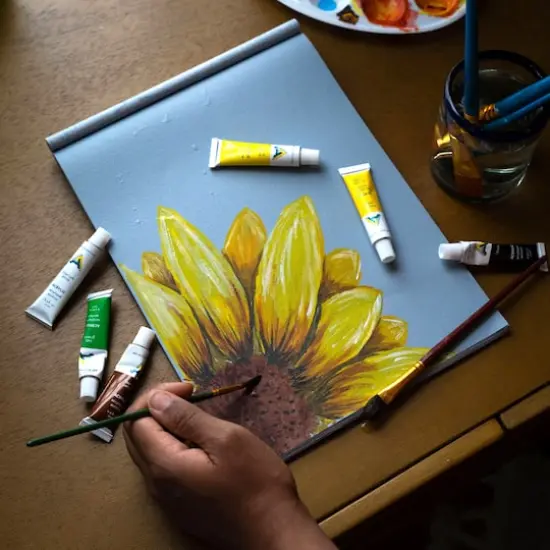 Fredrix Creative Series 9" x 12" Can-Tone Canvas Pad {3}