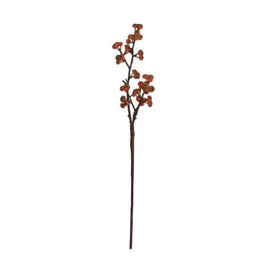 Hello Honey&reg; 22" Orange Faux Berry Stem {1}