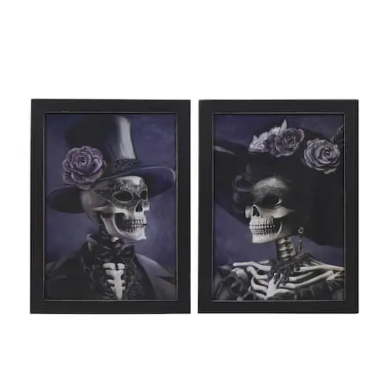 Assorted 8" Elegant Masked Skeleton Portrait Tabletop D&eacute;cor, 1pc. by Ashland&reg; {1}