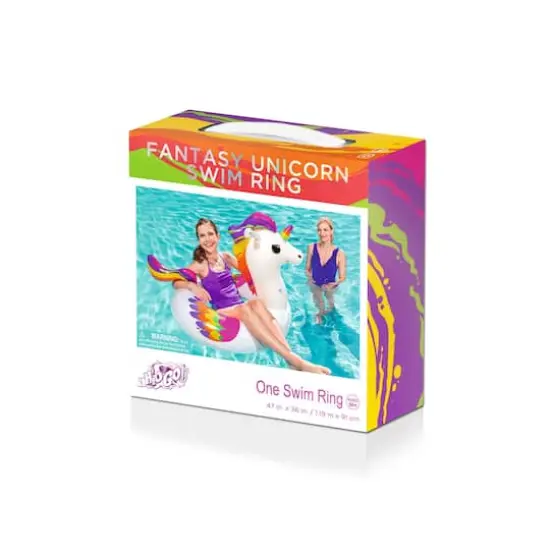 Bestway H2OGO! Fantasy Unicorn Swim Tube {4}