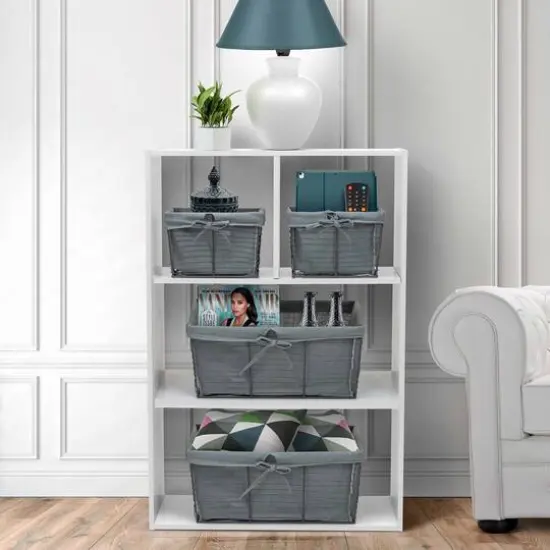 Sorbus 17" Wire Baskets with Removable Liner, 2ct. {3}