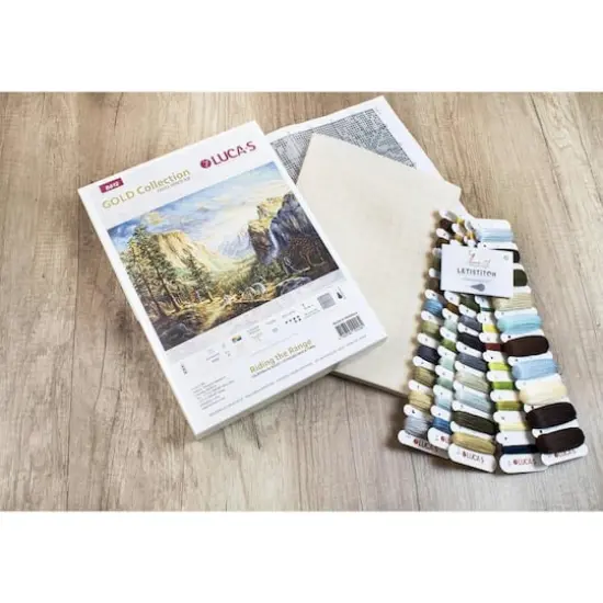 Luca-S Riding the Range Counted Cross-Stitch Kit {8}