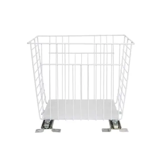 Household Essentials Glidez Sliding Vegetable Bin White {10}