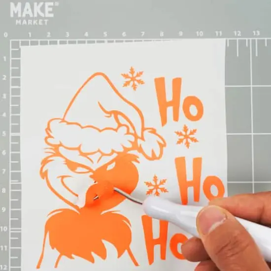 Neon Glow-in-the-Dark Permanent Vinyl by Make Market&reg; Atomic Orange {4}