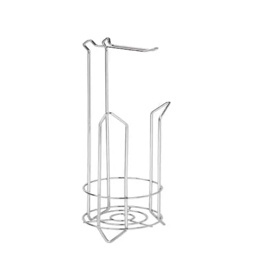 Bath Bliss Toilet Paper Holder & Reserve Chrome {4}