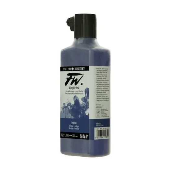 Daler-Rowney&reg; FW Acrylic Artists Ink, 6oz. 127 Indigo {5}