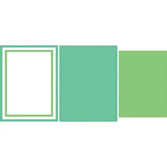 Pinkfresh Studio Essentials Stitched Rectangles Die Set {3}