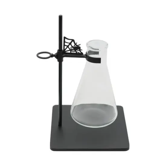 8.5" Erlenmeyer Glass Flask with Black Stand by Ashland&reg; {3}