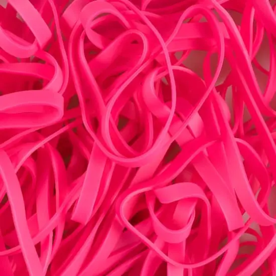 JAM Paper Size 64 Rubber Bands, 100ct. Pink {5}