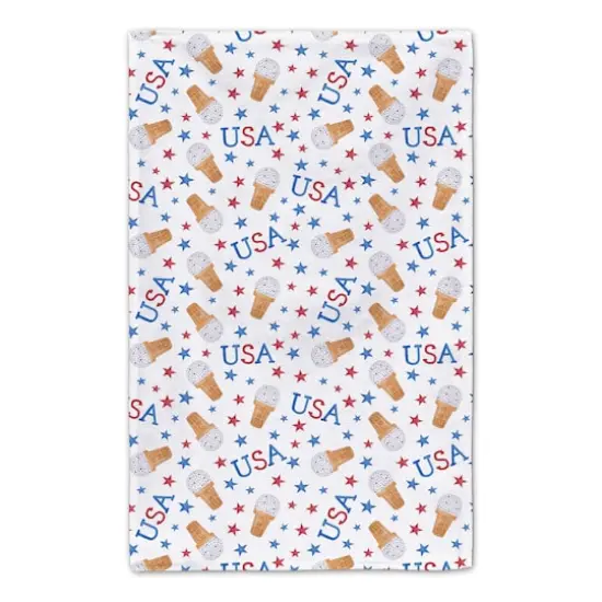 Sweet Land of Liberty Ice Cream Tea Towel Set {6}