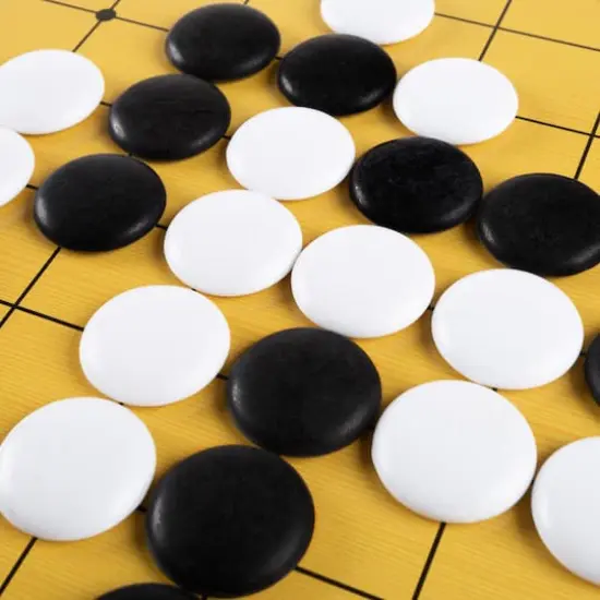 Toy Time Beginner's Reversible Go Board Game Set {4}