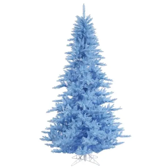 3ft. Unlit Sky Blue Fir Artificial Christmas Tree {1}