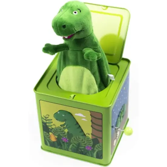 Jack Rabbit Creations Dinosaur Jack in the Box Toy {4}