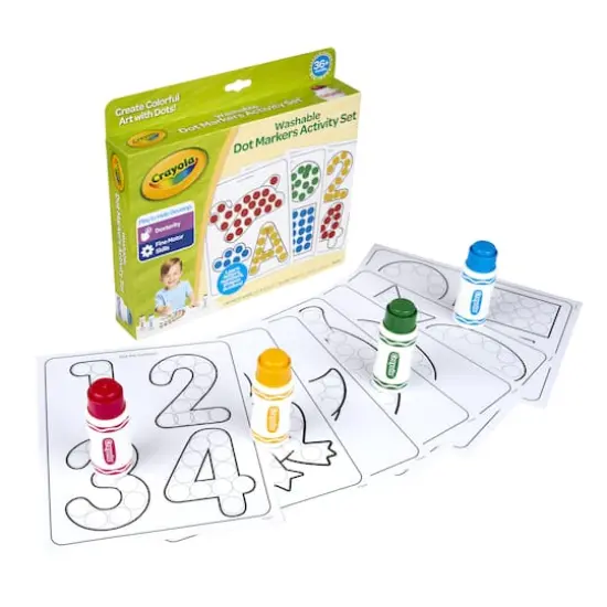 Crayola&reg; Washable Dot Markers Activity Set {4}