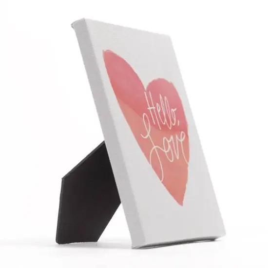 Hello Love Tabletop Canvas {3}