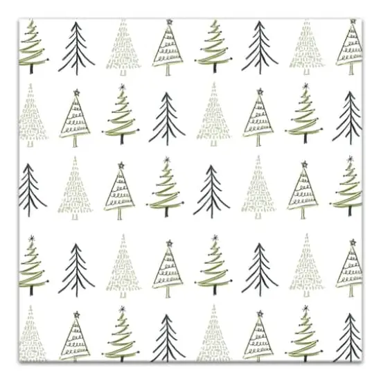 Tree Mat 24x24 Canvas Wall Art {1}