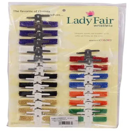 JAM Paper Multicolor Wristlets, 20ct. {1}