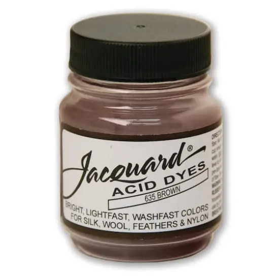 Jacquard&reg; Acid Dye, 0.5oz. Brown {1}