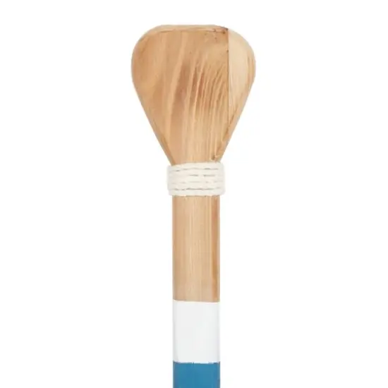 Brown Wood Coastal Wall Decor 58" x 7" x 2" {4}