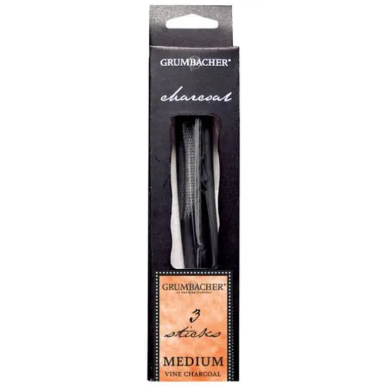 Grumbacher&reg; Medium Vine Charcoal {1}