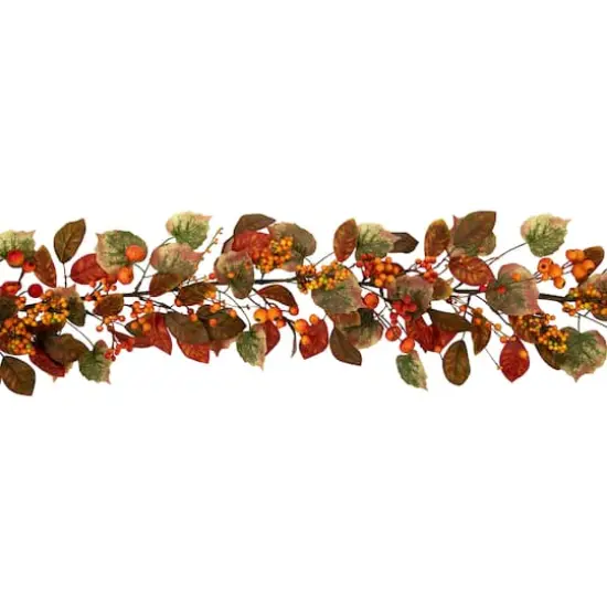 5ft. Pumpkins & Berries Fall Harvest Garland {5}