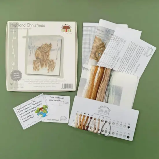 Bothy Threads Highland Christmas Counted Cross Stitch Kit {4}