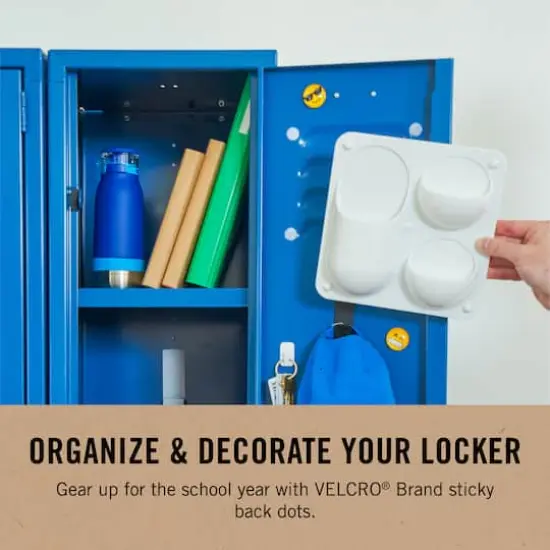 VELCRO&reg; Brand White Stick 'Em Circles {6}