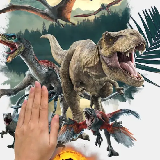 RoomMates Jurassic World: Dominion Peel & Stick Giant Wall Decals w/ Alphabet {6}