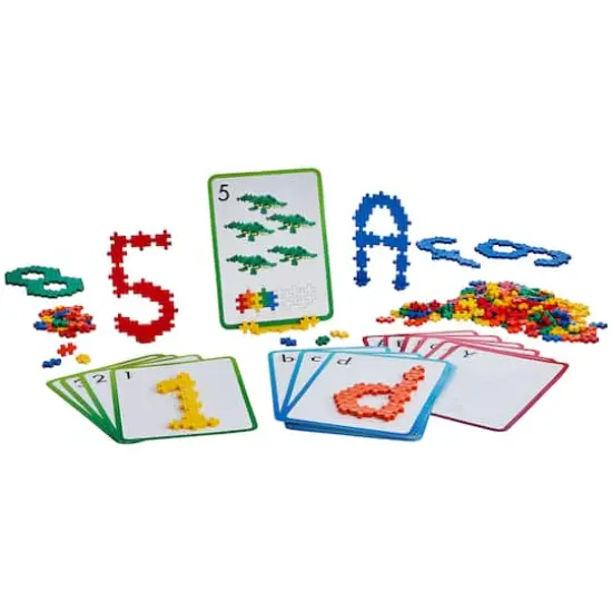 Plus-Plus&reg; Learn to Build ABCs & 123s Activity Kit {3}