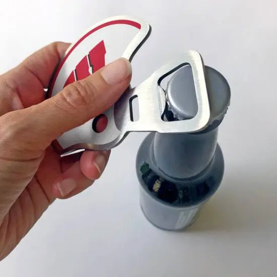 College Football Season Opener Bottle Opener Wisconsin Badgers {4}