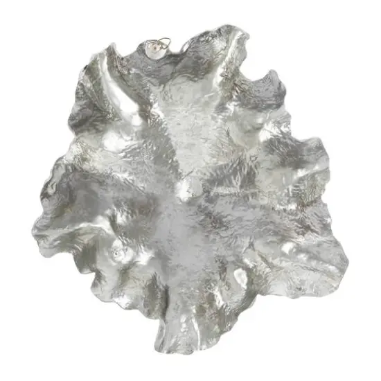 Silver Polystone Eclectic Floral Wall D&eacute;cor Set {6}