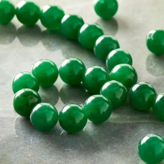 Green Aventurine Round Beads, 10mm by Bead Landing&trade; {3}