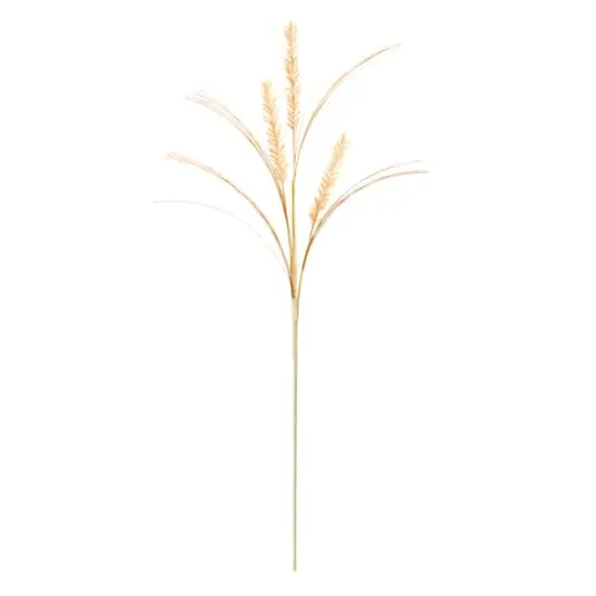 Cream & Pink Foxtail & Pod Spray, 12ct. {5}