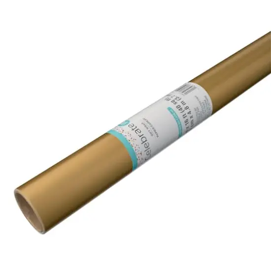 Shiny Gold Wrapping Paper By Celebrate It&trade; {6}