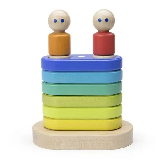 Tegu Rainbow Magnetic Floating Stacker {1}
