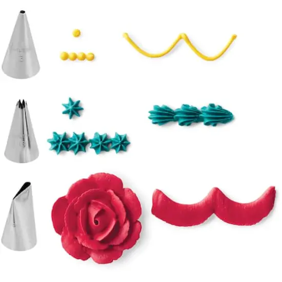 Wilton&trade; 4-Piece Basic Decorating Tip Set {4}