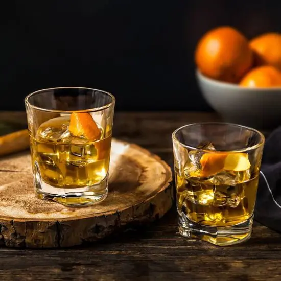 JoyJolt&reg; 8.4oz. Carina Crystal Whiskey Glasses, 2ct. {3}