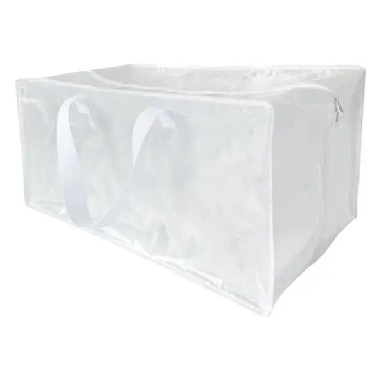 13" x 29" x 14" White Soft Storage Bag by Simply Tidy&reg; {1}
