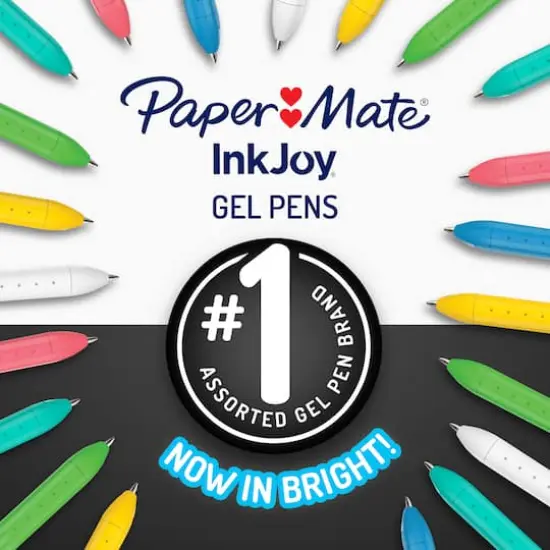 Paper Mate® InkJoy® Medium Point Bright 10 Color Retractable Gel Pen Set {3}